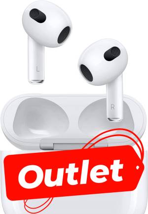 Apple Auricolari AirPods 3 Seconda Mano +Cust.Ric.Wir.ITA MME73TY/A-0