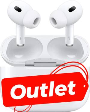 Apple Auricolari AirPods Pro2 2023 Seconda Mano +Cust.Ric.MTJV3TY/A-0