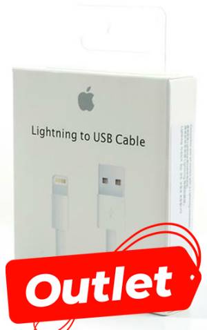 Apple Cavo Lightning a USB-A 1m Confezione Danneggiata MXLY2ZM/A-0