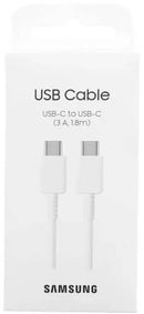 Samsung Cavo USB-C to USB-C EP-DX310JW 1.8m 3A White-0