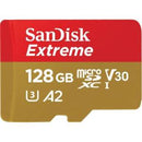 SanDisk Extreme MicroSD 128GB A2 C10 V30 UHS-I SDXC 100MB/s-0