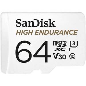SanDisk High Endurance MicroSD 64GB C10 SDXC 100MB/s-0