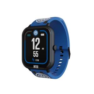 Techmade Smartwatch Inter Cassa Nera Cint. Nero e Blu 1.83"-0