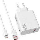 Xiaomi 45W Wall Charging Combo USB-A + Cavo USB-C White-0