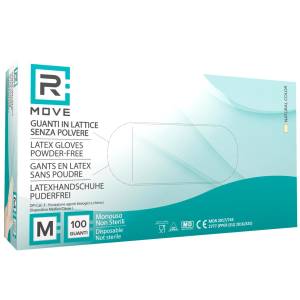 1Conf. da 100pz Tg.M - RMove Guanti Lattice 5.7gr Senza Polvere-0