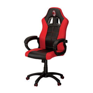 Sedia gaming chair Milan squadra calcio