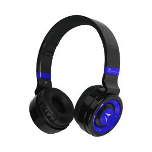 Techmade Cuffie Wireless BT+ Microfono Blue-0