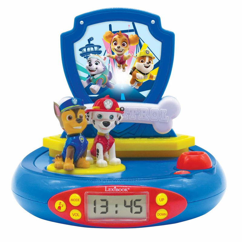 Orologio Sveglia Lexibook The Paw Patrol Proiettore-0