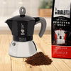 Caffettiera Italiana Bialetti 0006936 Nero Acciaio inossidabile Alluminio 300 ml 6 Tazze-5