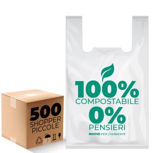 RMove Buste Shopper Biodegradabili 27x50cm 500/Pz  MC-0