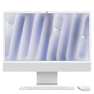 Apple iMac 24" 2024 4.5K M4 10C/10G 16/512GB Silver MWUV3T/A-0