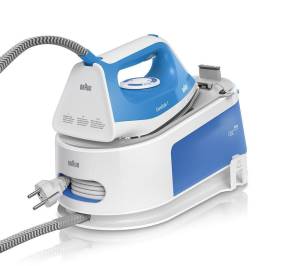 Braun Ferro Da Stiro Con Caldaia 1.5 Lt 2400w Bianco/Blu-0
