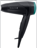 Remington Asciugacapelli 2000W - Pieghevole e Potente - Asciugacapelli da Viaggio, Bacchetta e Diffusore per styling Remington