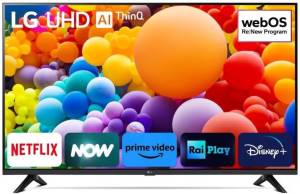 LG 55" LED 55UT73003 Ultra-HD 4K Smart TV Black EU-0