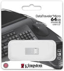 Kingston Pendrive Micro USB-A 3.2 64GB DTMC3G2/64GB Silver Metal-0
