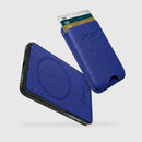 Etres Powerbank 5000mAh Wireless Magnetico combo Wallet Blu-0