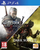 PS4 The Witcher 3 + Dark Souls 3-0