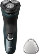 PHILIPS Rasoio Elettrico Wet & Dry Autonomia 45 min colore Nero Verde Serie 3000X Philips