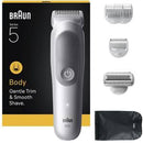 Braun Regolabarba Body Groomeer Uomo BG 5550 Impermeabile + Accessori-0