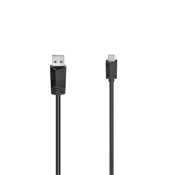 Cavo USB A con USB C Hama 00200633 Nero-0