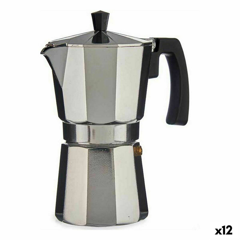 Caffettiera Italiana A111RA-900 Argentato Alluminio 450 ml (12 Unità)-0