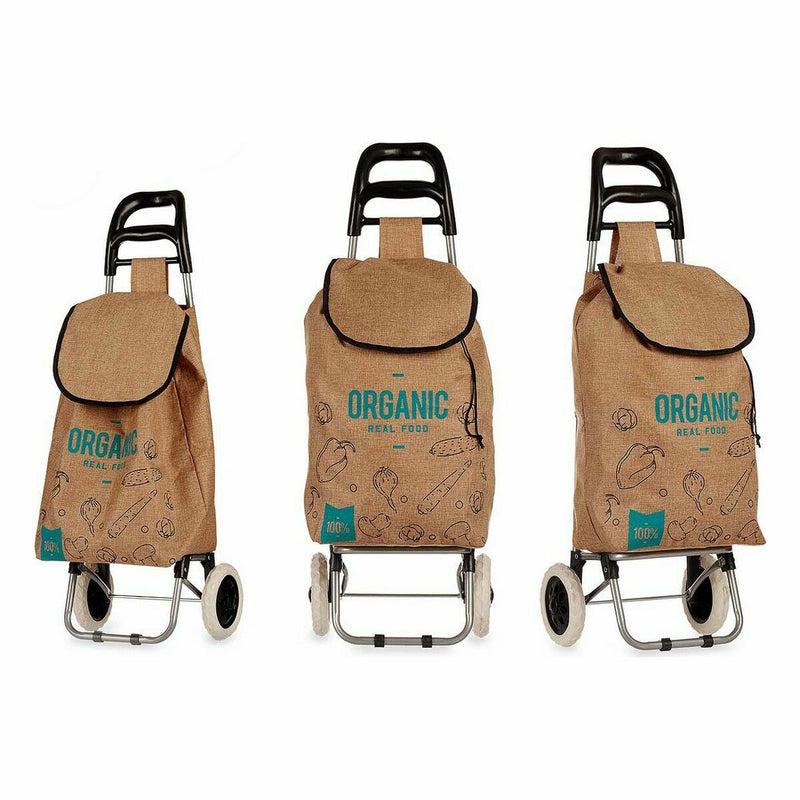 Carrello Organic Marrone 3,3 L 36 x 95 x 35 cm (10 Unità)-2