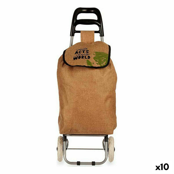 Carrello Marrone 3,3 L 36 x 95 x 35 cm (10 Unità)-0