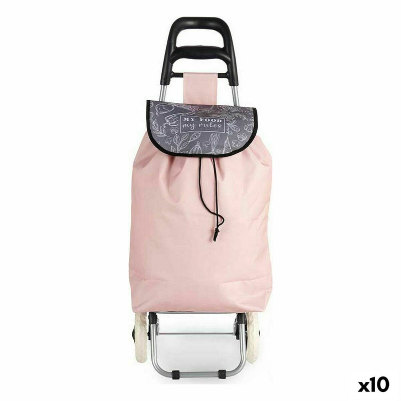 Carrello Rosa 3,3 L 20 x 95 x 34 cm (10 Unità)-0