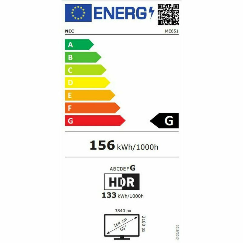 Monitor Videowall NEC ME651 65" IPS D-LED 60 Hz-6