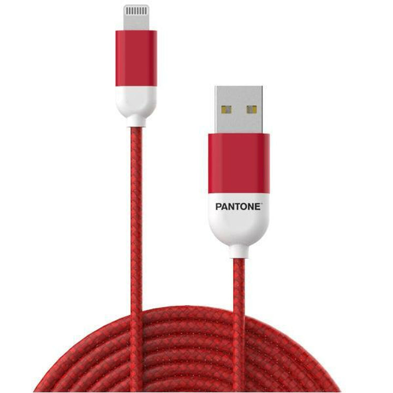 Cavo USB a Lightning Pantone 1,5 m Rosso-0