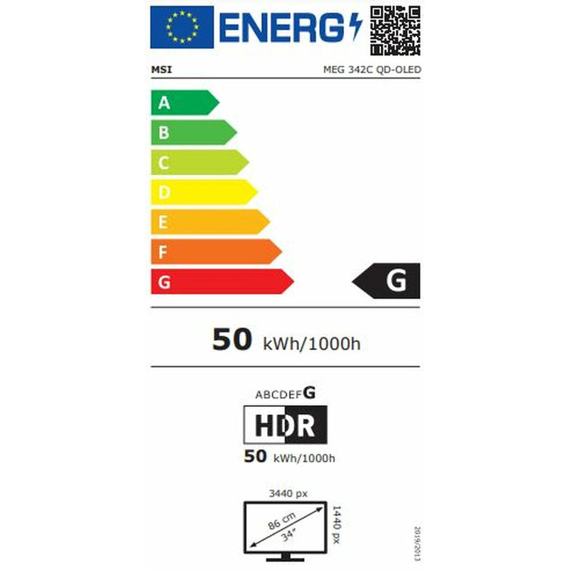 Monitor MSI MEG 342C QD-OLED 34" VA LCD 180 Hz-1