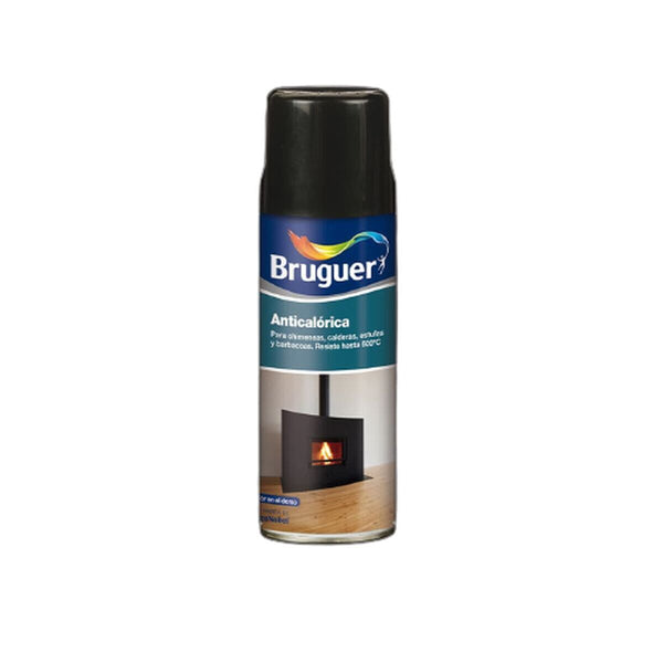 Vernice anti-calore Bruguer 5197995 Spray Argentato 400 ml-0