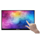 Monitor con Touch Screen Verbatim PMT-15 Nero IPS LCD-0