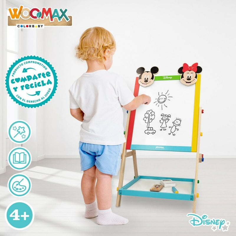 Lavagna 2 in 1 Disney 5 Pezzi 4 Unità 40 x 64,5 x 31,5 cm-2