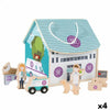 Playset Woomax Veterinario 9 Pezzi 4 Unità 19 x 18 x 19 cm-0