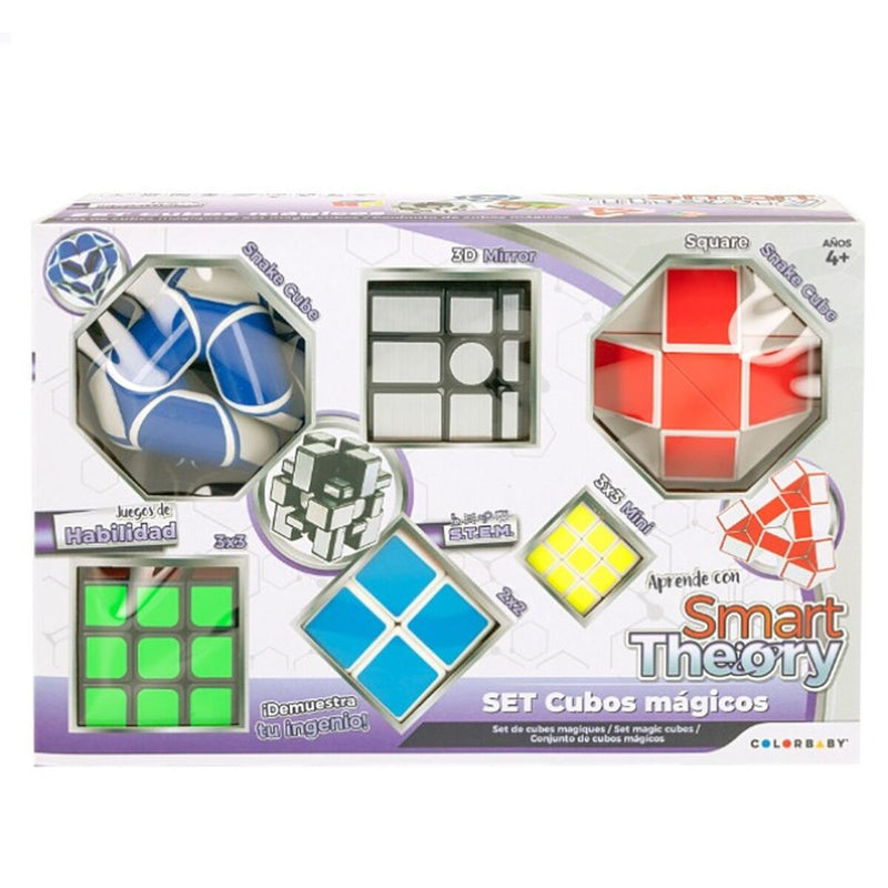 Cubo di Rubik Colorbaby Smart Theory 6 Pezzi-1