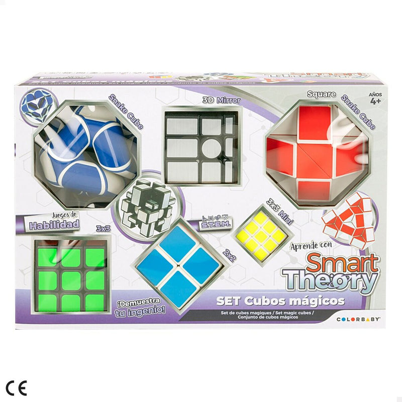 Cubo di Rubik Colorbaby Smart Theory 6 Pezzi-3