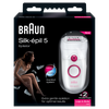 Braun epilatore Silk-épil 5 5380 Rosa 40 pinzette