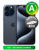 Apple iPhone 15 Pro Max 256GB 6.7" Blue Used Grado-A Original Box-0