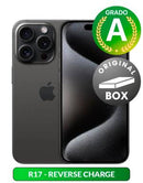 Apple iPhone 15 Pro 128GB 6.1" Black Tit.Used Grado-A Original BOX-0