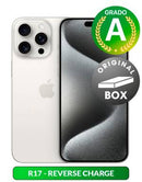 Apple iPhone 15 Pro Max 256GB 6.7" White Used Grado-A Original BOX-0
