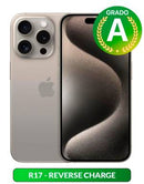 Apple iPhone 15 Pro 128GB 6.1" Natural Tit. Ricondizionato Grado-A-0