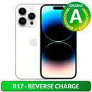 Apple iPhone 14 Pro 256GB 6.1" Silver Ricondizionato Grado-A-0
