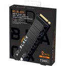 WD SSD Interno NVMe4.0 2TB SN850X WD-Black 7300-6300MB/s + Dissipatore-0