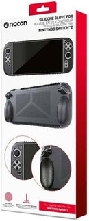 Switch 2 Nacon Cover Silicone Black-0