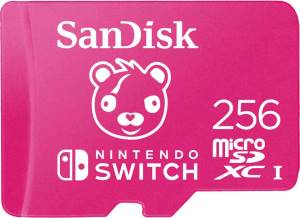 Switch Micro SDXC SanDisk 256GB Fortnite Cuddle Team-0