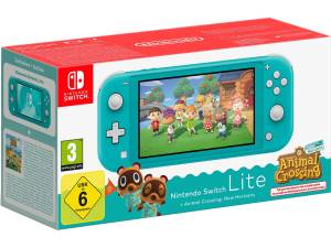 Switch lite Console Animal Crossing Turquoise-0