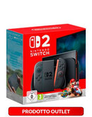 Switch 2 Console Cnf Danneggiata Black + Mario Kart World-0