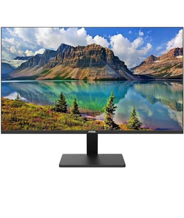 Nilox NXM24FHD111 Monitor 24 Pollici Full HD, Monitor da Computer Frameless con Risoluzione di 1920 * 1080, Monitor Gaming