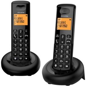 Telefono Cordless Alcatel E160 Duo Black-0